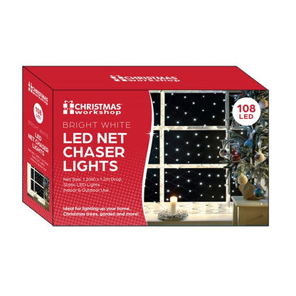 Christmas Workshop 108 LED Net Static Light - White