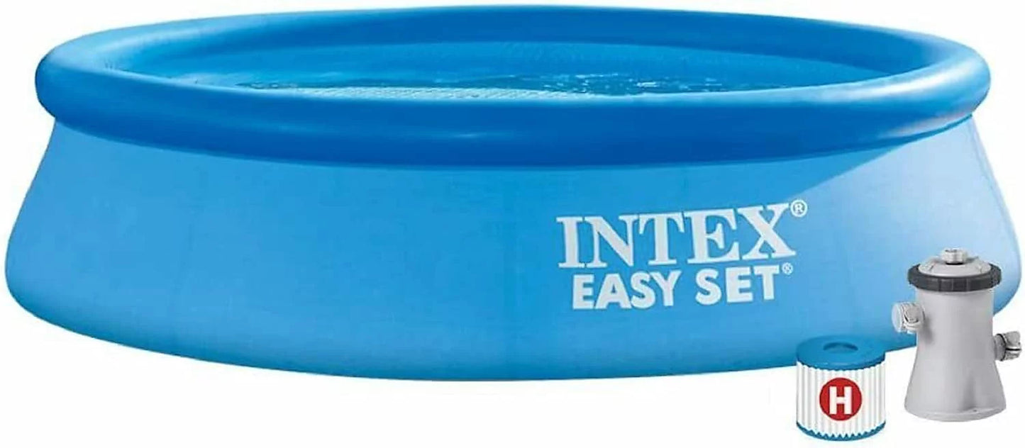 Piscine Intex de 2,44 m, piscine facile à monter avec pompe de filtration