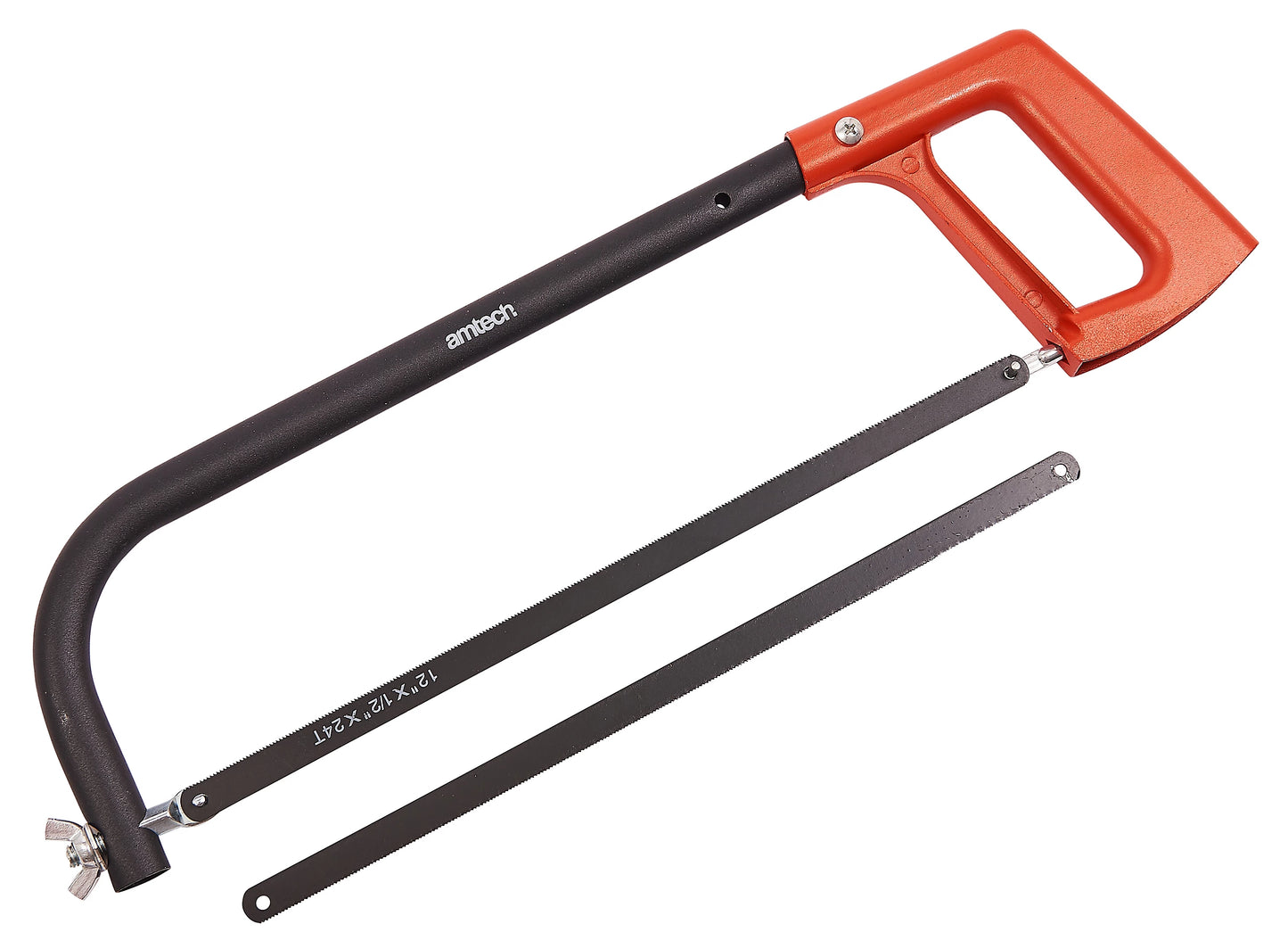 Amtech M0700 300mm (12") Adjustable hacksaw with spare blade