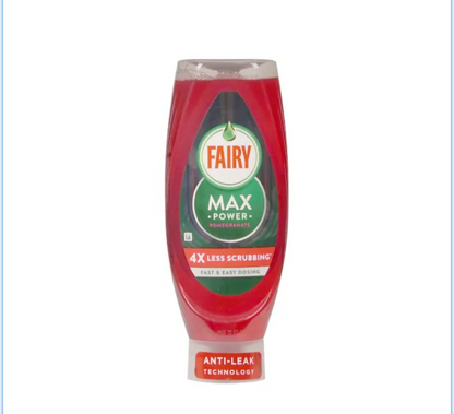 Fairy MaxPower Washing Up Liquid Pomegranate 640 ML