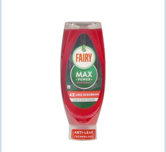 Fairy MaxPower Washing Up Liquid Pomegranate 640 ML