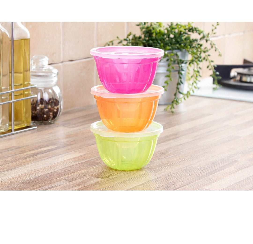BRANQ FLORIS 3X COLOURED CONTAINER FOR JELLIES AND COLD DESSERTS