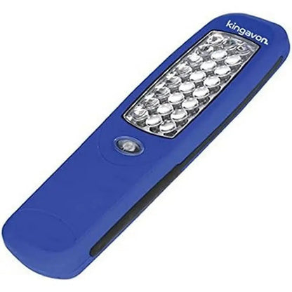 Lampe d'inspection Kingavon 24 LED avec crochet magnétique pour travail, maison, voiture – Couleurs assorties et lumineuses