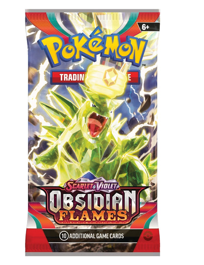 Pokemon Écarlate et Violet Flammes Obsidiennes Pack de boosters