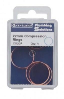 CENTURION 22mm Compression Rings (Pack of 4) - CO20P