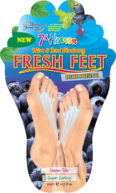 Masque pieds 7th Heaven : pieds frais