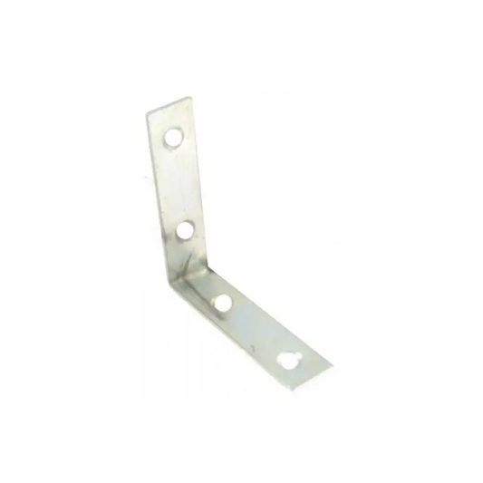 2403 - ZCB200 - 2 Corner Brackets Zinc - 50mm, Pack of 5