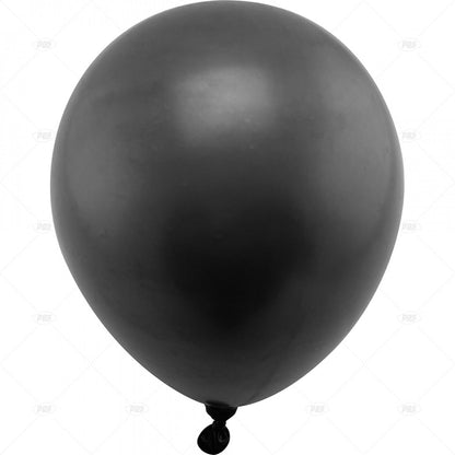 Party Balloons Black 20pc