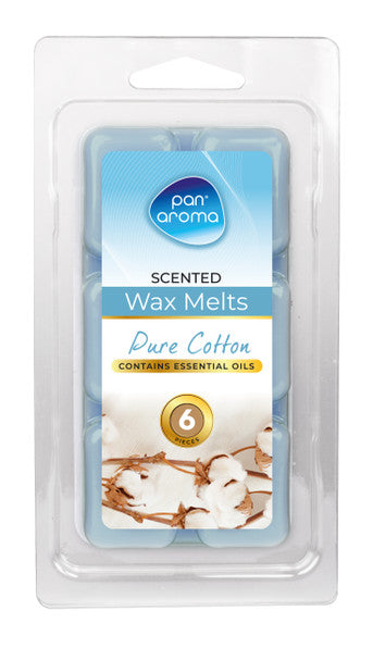 Pan Aroma Cires Parfumées Carrées Coton Pur