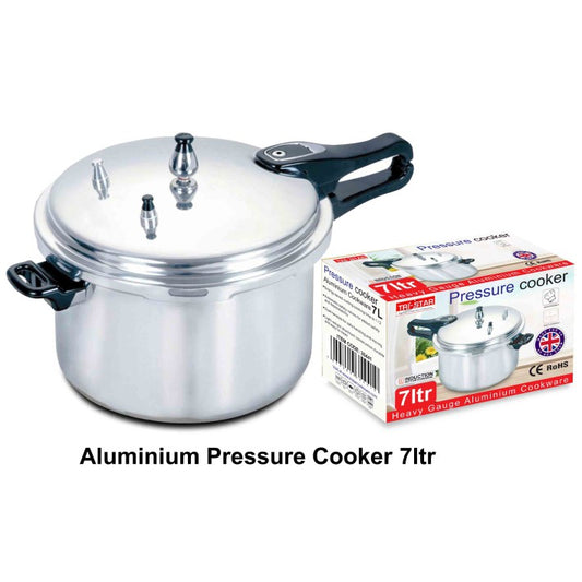 Tristar 7Ltr Aluminium Pressure Cooker  Induction Bottom