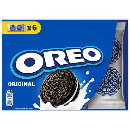 OREO Original Vanilla Sandwich Cookies 6 packs 132 g