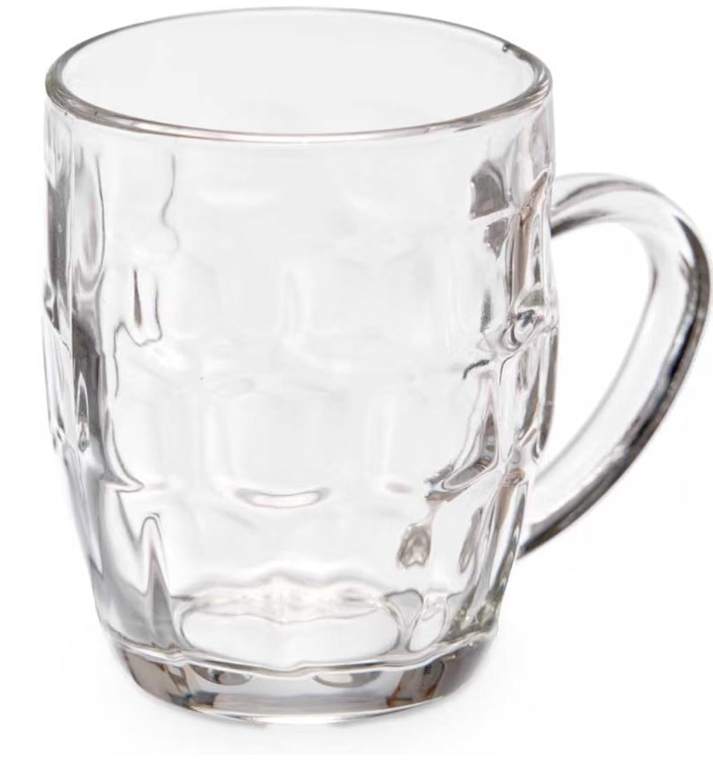 Glass mug handled Drinking Glass 250ml