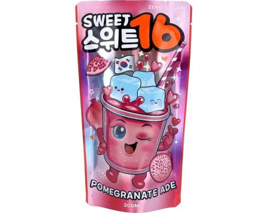 Sweet16 - Pomegranate Ade Zero Sugar 200ml