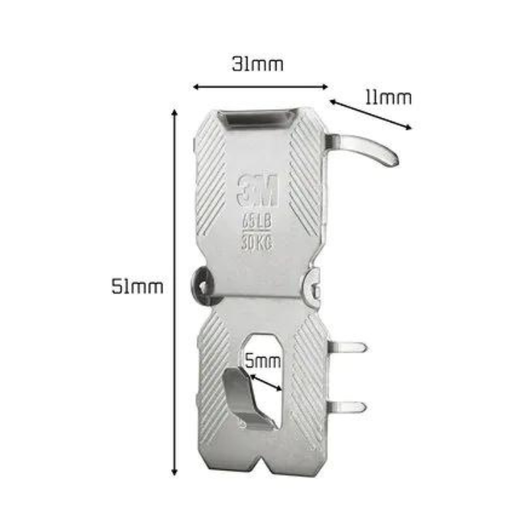 3M CLAW Drywall Picture Hanger 30kg 2pk 3PH30-2UKN