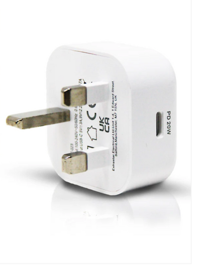 Chargeur secteur USB-C ExtraStar blanc (DAZ-023)