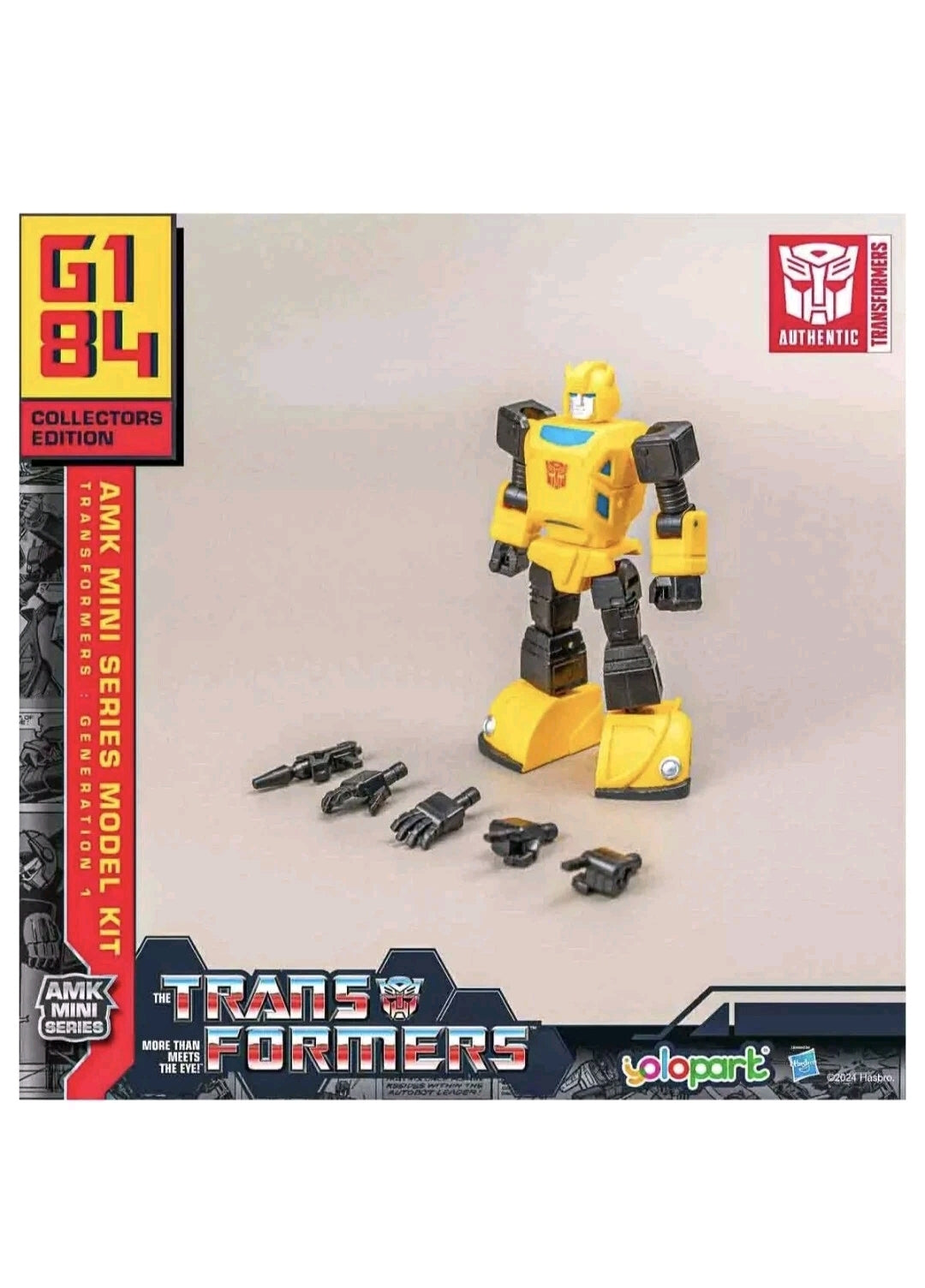 Transformers Generation One AMK Mini Series Model Kit Bumblebee 10cm Sealed New