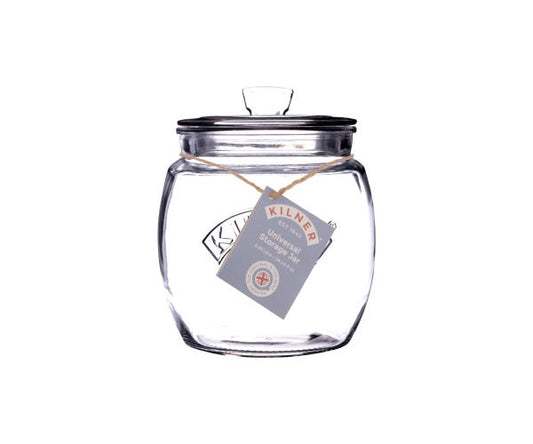Bocal de conservation universel Kilner 0,85 L avec couvercle poussoir