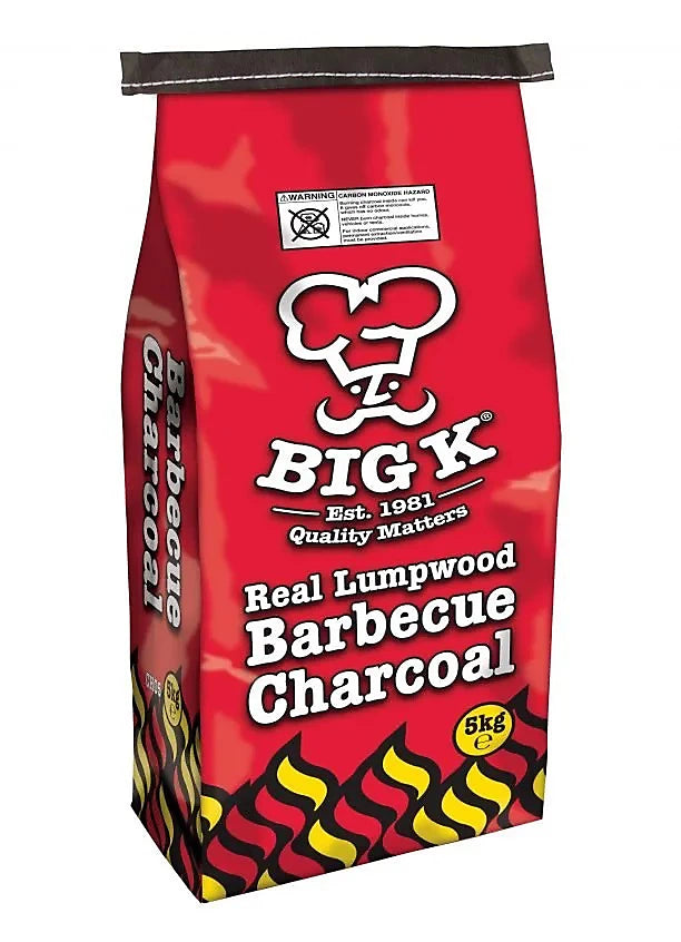 Big K BBQ Lumpwood Charcoal 5kg