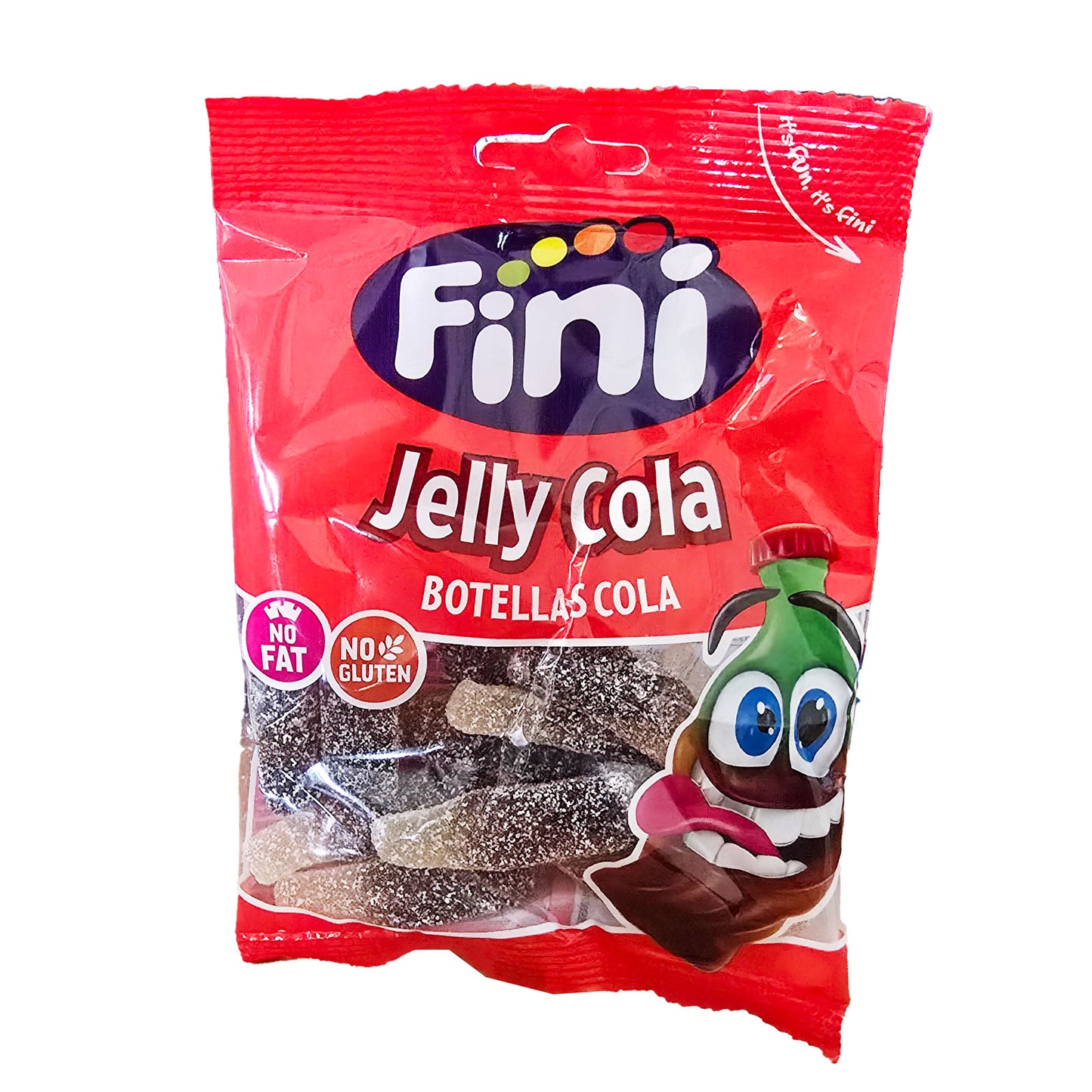 FINI FIZZY SOUR COLA BOTTLES 75g