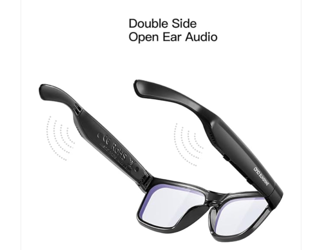 MTK  Smart  Lightweight Audio Bluetooth Glasses