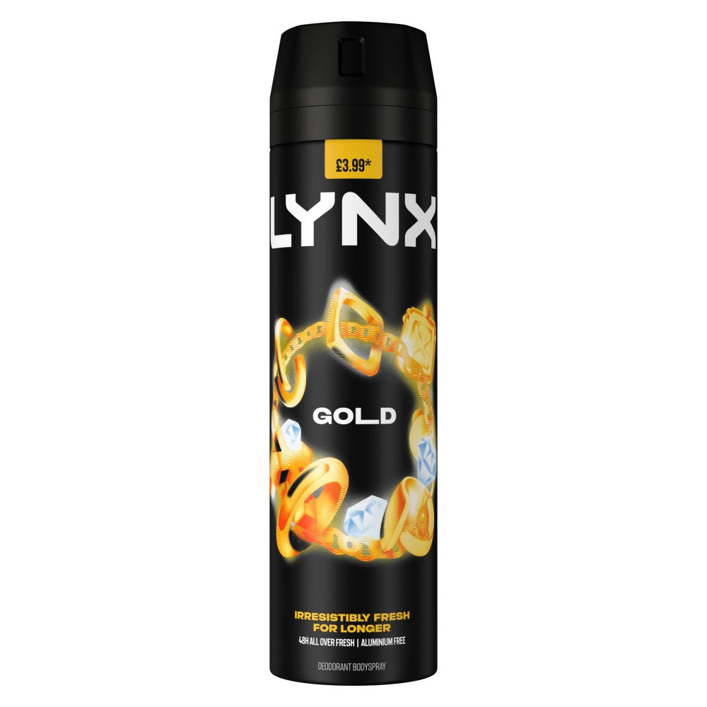 Lynx Gold Aerosol Body Spray 200 ml