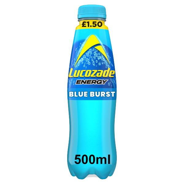 Lucozade Energy Drink Blue Burst 500ml PMP £1.50