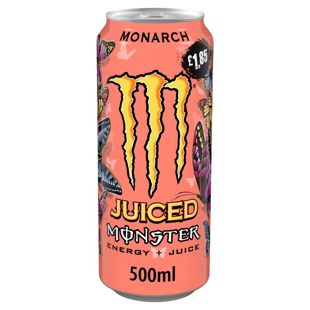 Boisson Énergisante Monster Monarch 500ml PM £1.85 Canette