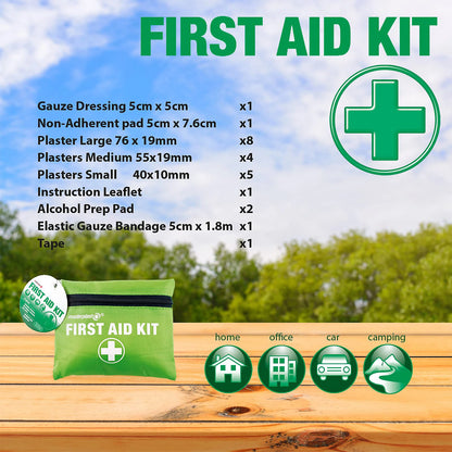 Trousse de premiers secours 24 pièces