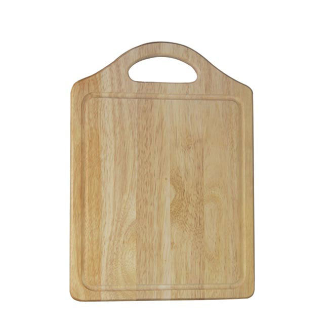 APOLLO Planche à découper en bois d'hévéa 25 x 35 cm Moyenne