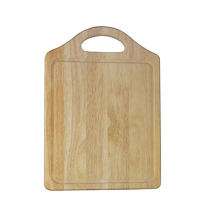 APOLLO Planche à découper en bois d'hévéa 25 x 35 cm Moyenne