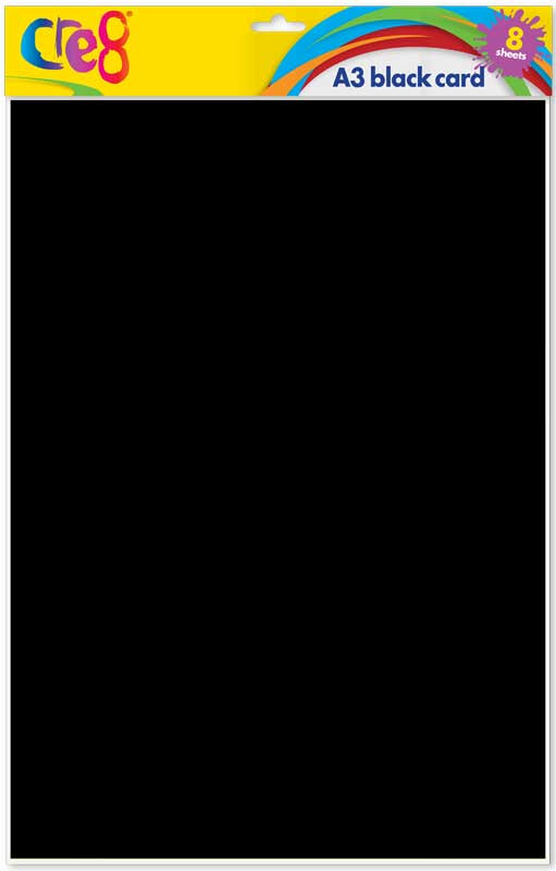 A3 Black Card