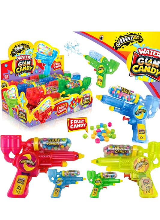 Johny Bee Water Gun Candy – Fun Novelty Sweet Toy – Kids Party Treat Retro