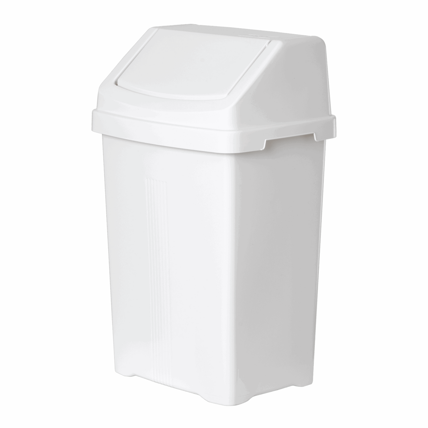 25L Swing Bin Snow White