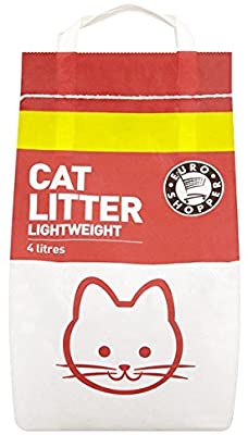 Euro shopper lightweight cat litter 4L