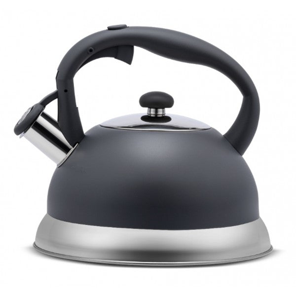 Steelex Grey Whistling Kettle 2.7Lt