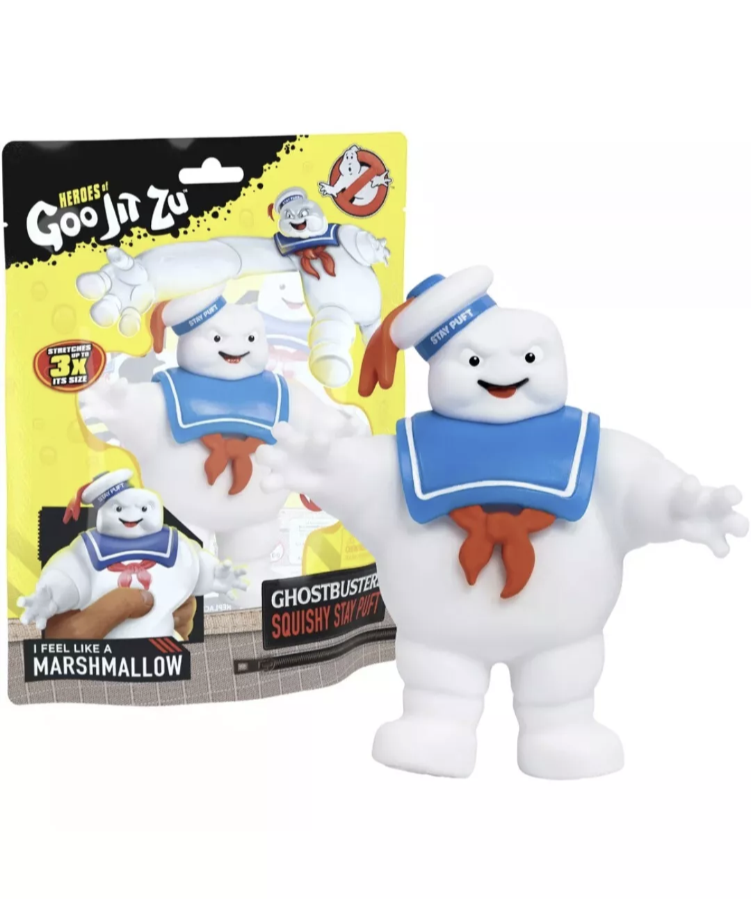 Heroes of Goo Jit Zu Ghostbusters Squishy Stay Puft
