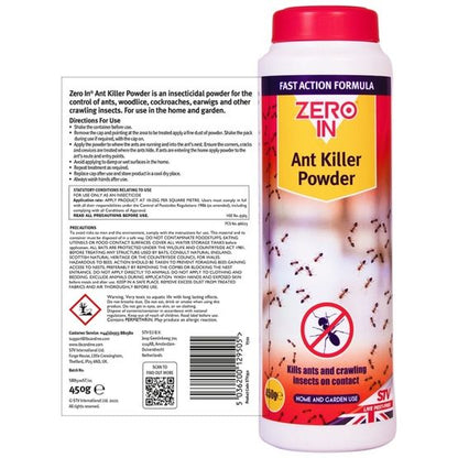 Zero In Ant & Insect Killer Powder 450g STV950
