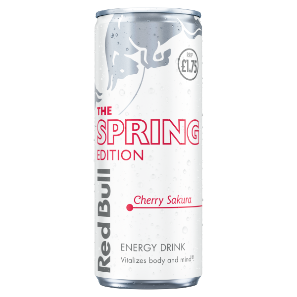 Red Bull Spring Edition Cherry Sakura Energy Drink 250ml  PM £1.75
