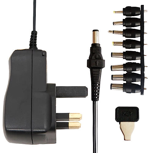 Daewoo 3V 12V CA CC 1500mA Alimentation Secteur Universelle R.U. Transformateur Adaptateur