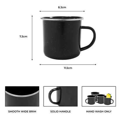Tasse émaillée - 35 cl