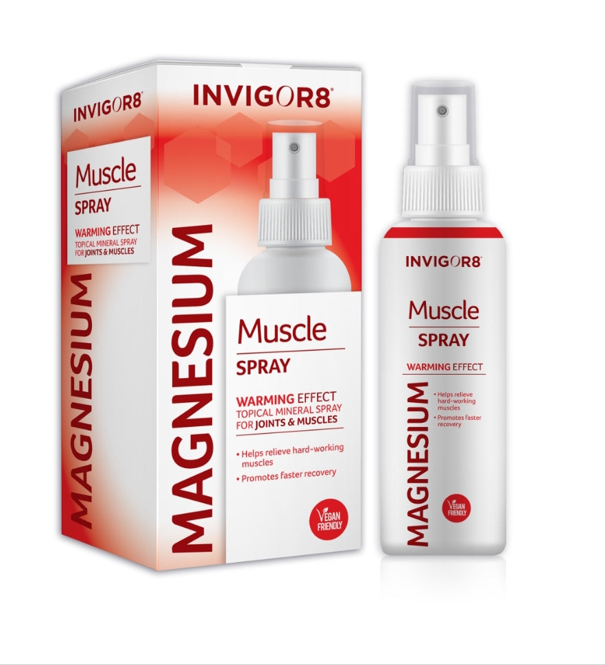 Invigor8 Magnésium Spray Musculaire 100ml