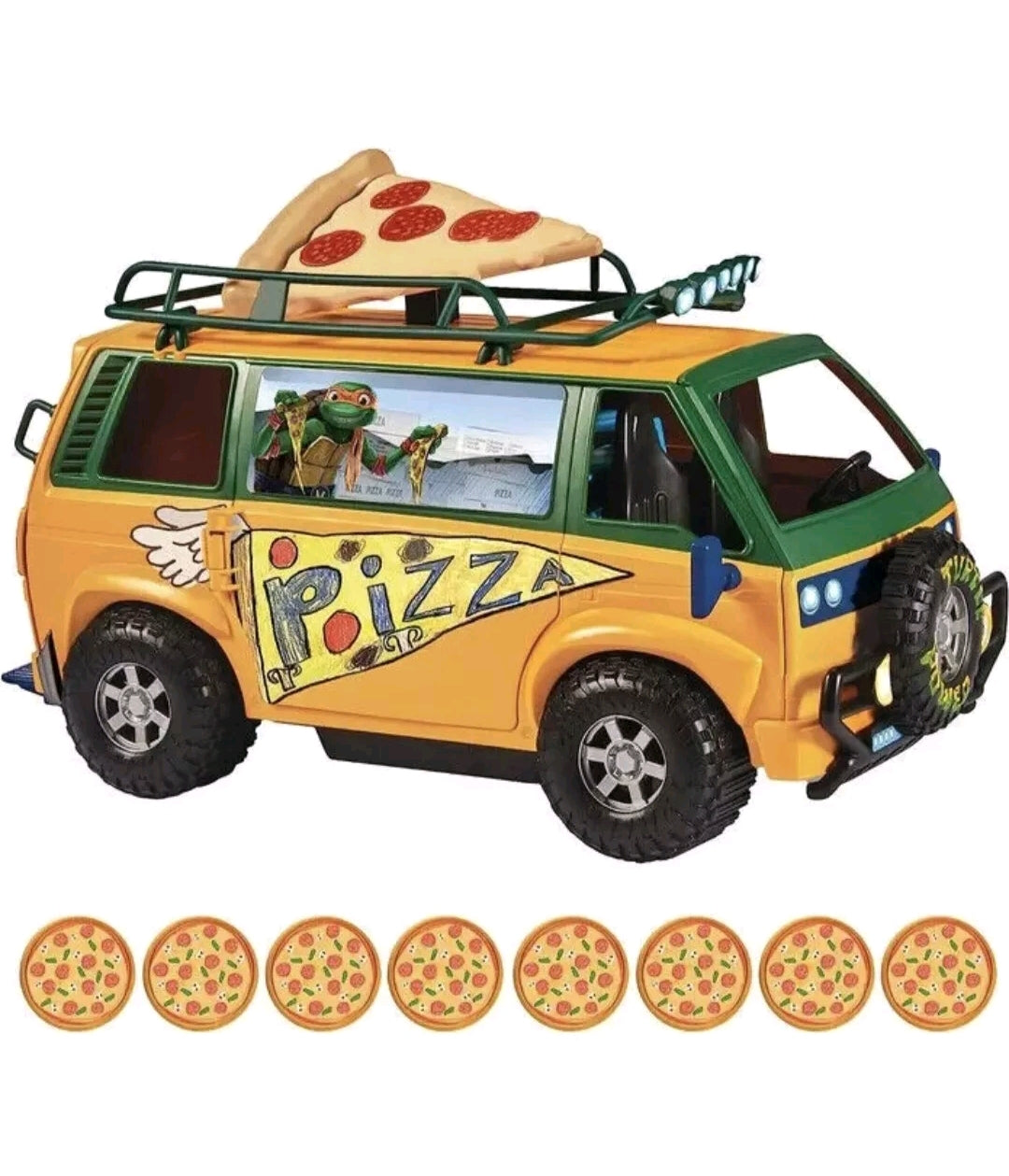 TMNT Mutant Mayhem Toy - PizzaFire Van