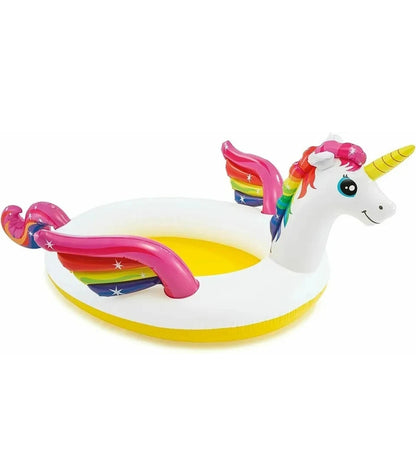 Intex Mystic Unicorn Water Spray Paddling (Swimming) Pool 107 x 76 x 41
