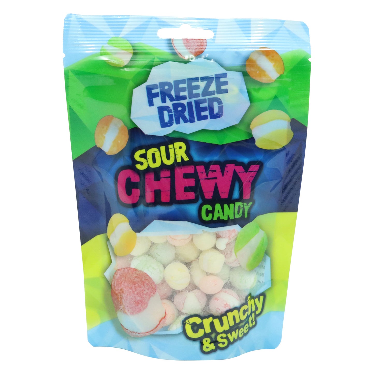 FREEZE DRIED SOUR CHEWY CANDY 80g