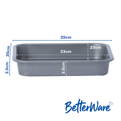 Betterware Essentials 0.29 Square Sandwich 23cm