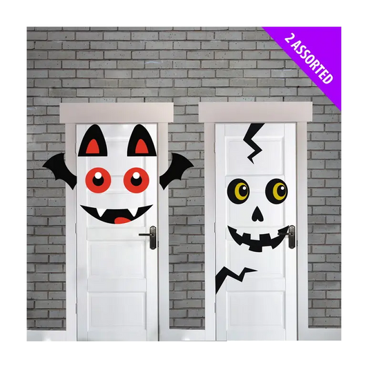 SCREAM MACHINE HALLOWEEN PARTY DOOR DECORATION Assorted Design