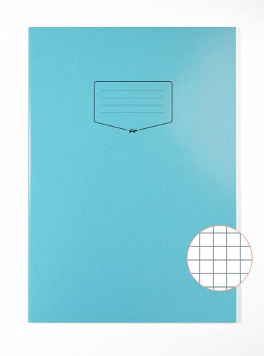 Silvine Cahier de texte A4+ Coque rigide Bleu (Lot de 25) EX155