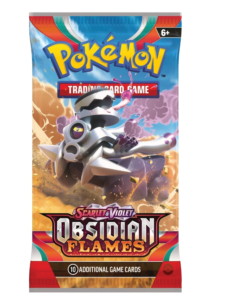Pokemon Écarlate et Violet Flammes Obsidiennes Pack de boosters