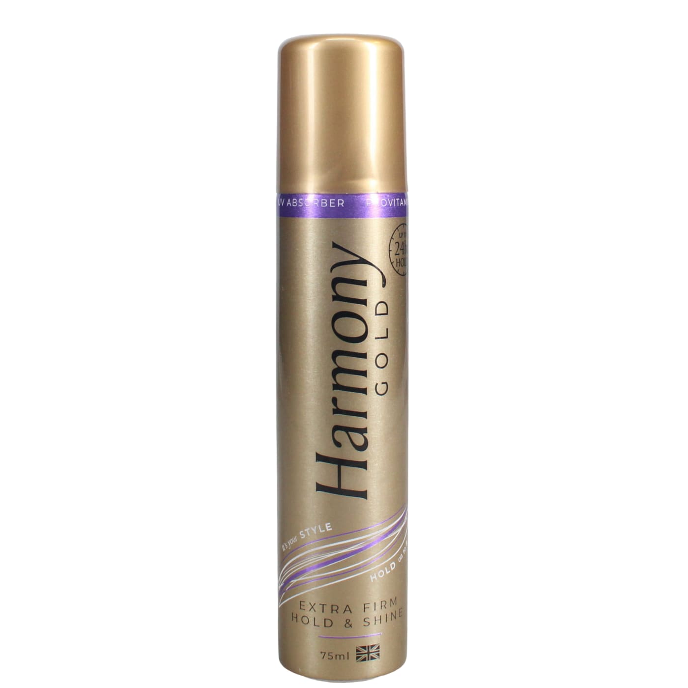 Harmony Gold 75ml Hairspray Extra Firm Hold & Shine