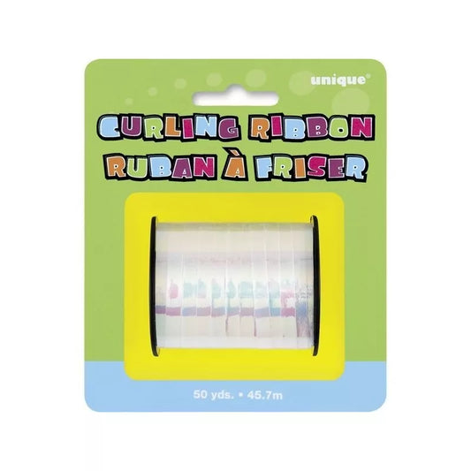 Unique Party 50 Yards Ribbon Roll - Iridescent